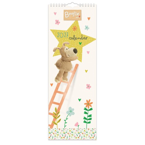 Boofle 2027 slim calendar - calendar, by