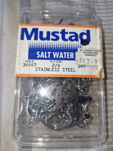 Size mustad saltwatet - size,