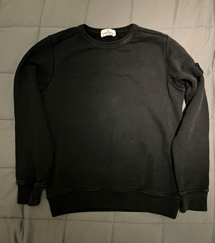 Black stone island sweatshirt