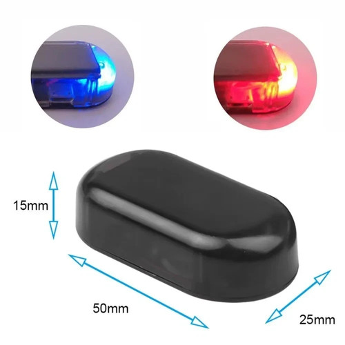 Solar power car led - car, fake