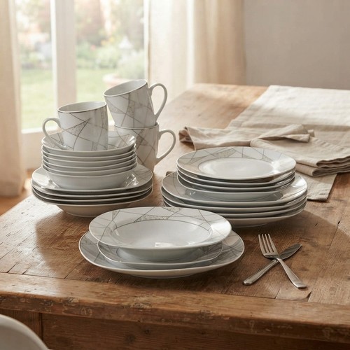 Serena piece porcelain - serena, 24-piece