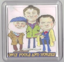 Only fools and horses cartoon coasters - variations avai - can be personalised