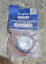 DRAYTON 230V 50HZ 5W REPLACEMENT SYNCHRON MOTOR FOR MOTORISED VALVES - NEW
