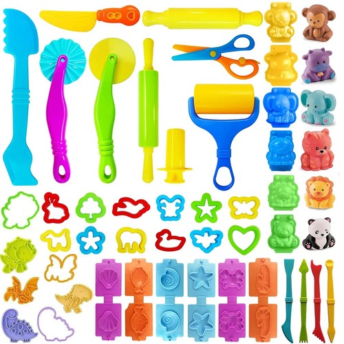 Basic dough clay tools kits - dough,
