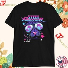 Steel Panther Insta-Panther T-shirts Black Unisex S-234XL Shirt NG3201