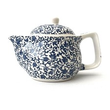 Small Herbal Teapot with Metal