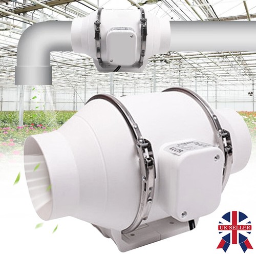100mm inch inline extractor - 100mm, 4