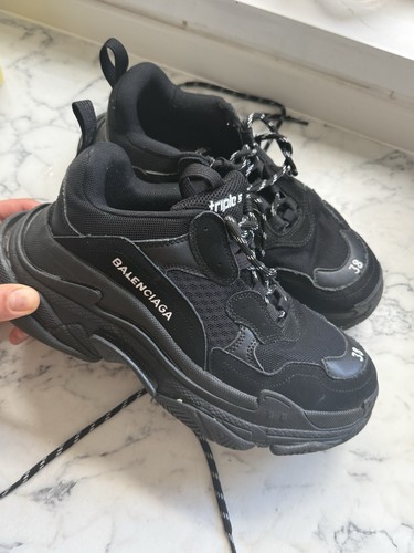 Balenciaga triple black lace - triple,