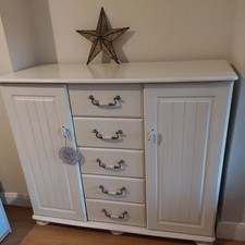 Cream Large  wardrobe Cupboard