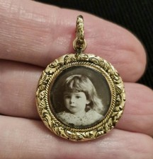Antique Georgian Mourning Girl