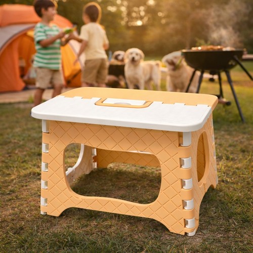 Heavy duty folding step stool - step,