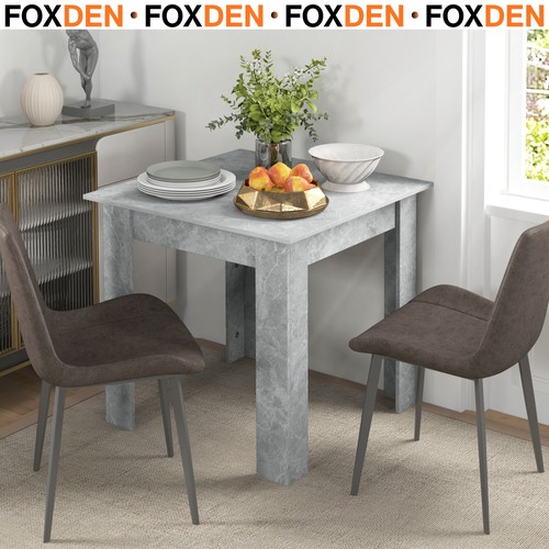 Dining table square - dining, cement