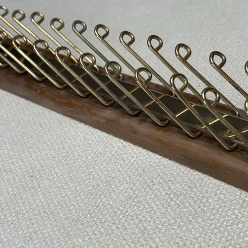 Vintage wood and - and, brass