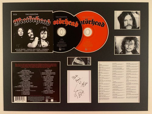 Motorhead signed autographed - signed,
