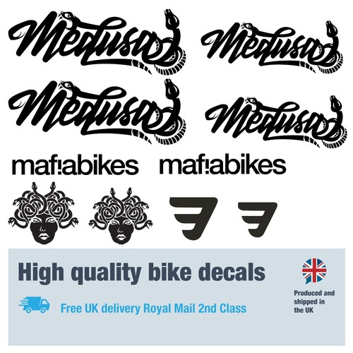 Mafia bikes medusa - bikes, decals