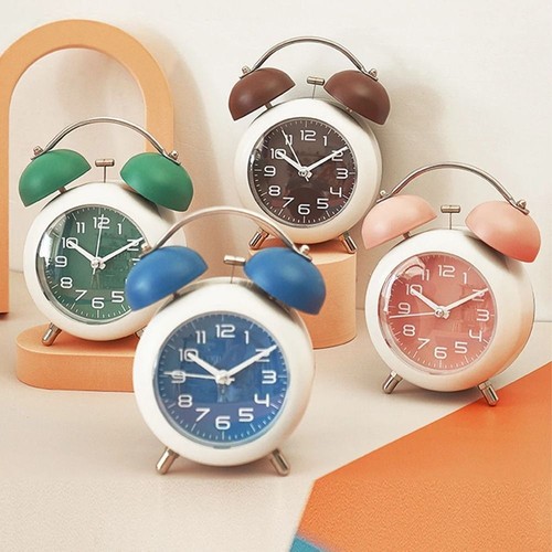 Twin bell alarm clock - alarm, vintage