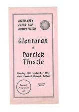 63/64 Glentoran v Partick