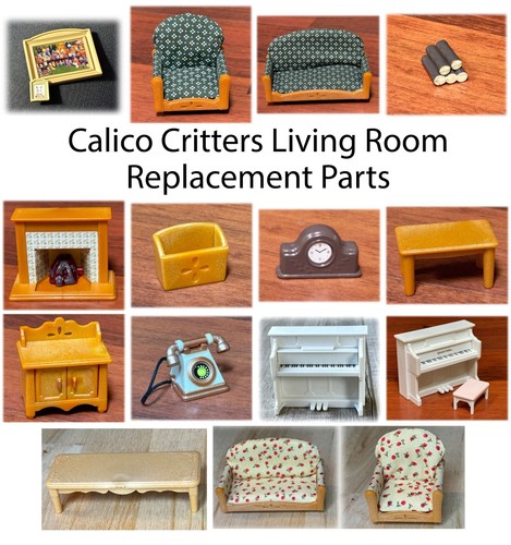 Vtg calico critters living - vtg,