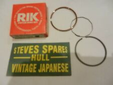 SUZUKI RGV250 1989,TSR125, 89-94 ,TS125X, 2mm o/s  PISTON RINGS , japanese .nos,