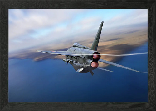 Bac lightning framed wall - f6,