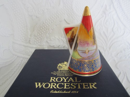 Royal worcester candle - candle, snuffer