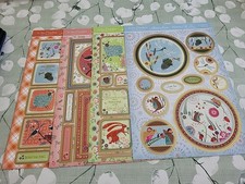 Hunkydory  In The Meadows  4 Topper Sheets With Matching Backing Card & Inserts