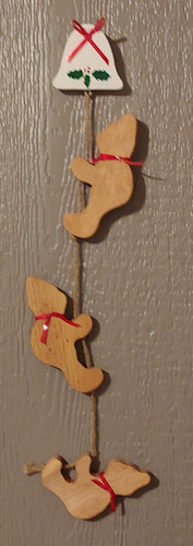 Bears bell wooden - bears,