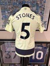 John Stones Match Worn Poppy