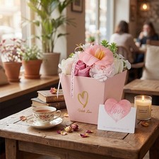 Elegant Soap Flower Bouquet in