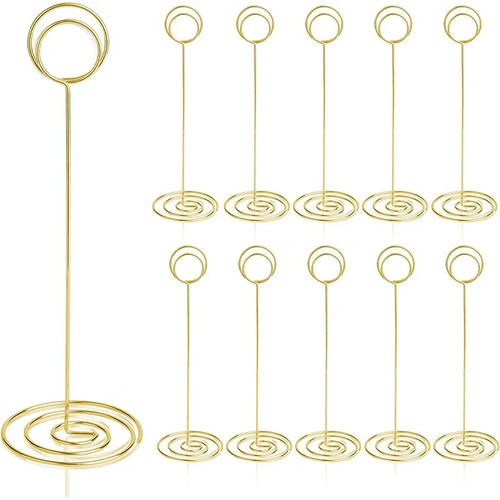 Table number holders - table,