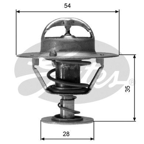 Gates thermostat coolant fits - thermostat,coolant,