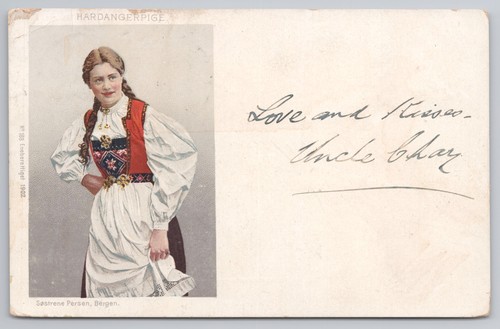 Hardangerpige hardanger girl - hardanger,