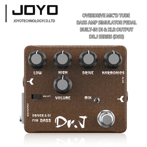 Joyo overdrive mic tube - overdrive, bass