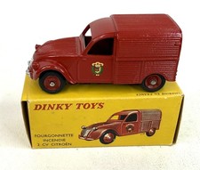 Dinky Toys 25d Fourgonnette Incendie 2cv Citroen.