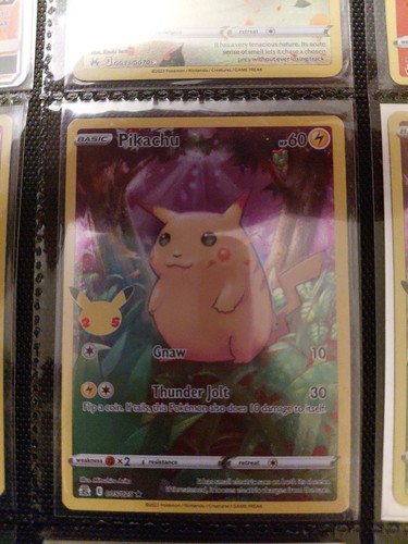Pokemon tcg pikachu - holo, full