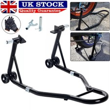 Warrior Motorcycle Extra Heavy Duty Rear Paddock Stand -Ideal For Most DIY Tasks