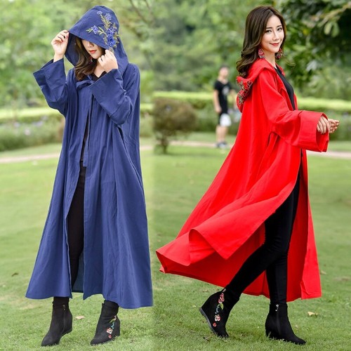 Lady ethnic long cloak - ethnic,