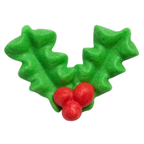 Christmas holly and berry - and,