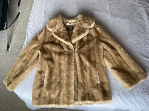 Vintage faux fur coat tissavel - faux,