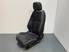 JAGUAR XE X760 FRONT DRIVER RIGHT SEAT WHITE STITCHING ELECTRIC BACKREST