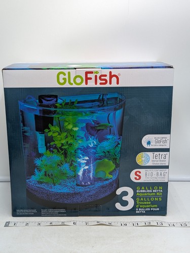 Glofish gallon bubbling - glofish,