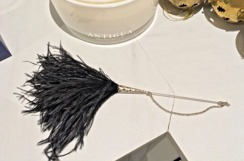 Vintage ostrich feather hat - vintage,