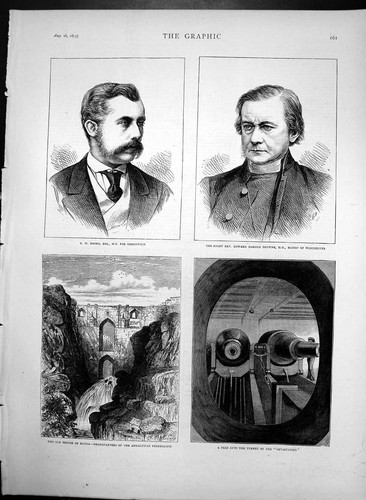 Original old antique print - antique,