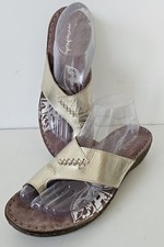 Seville gold metalic toe-loop