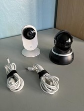 Yi Home Cameras (1 x 720p Camera + 1 x 1080p Dome Camera - Black)