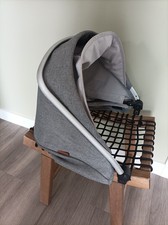 Silver Cross Hood In Grey