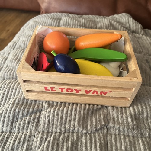 Toy van harvest veg - le,