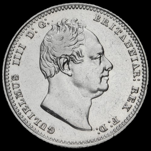 1836 william milled - milled, silver