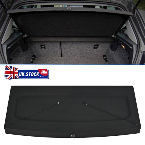 Black rear parcel shelf tray - black,
