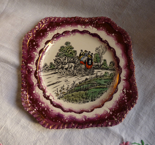 Grays pottery pink - pottery, cake